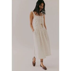 FOR LOVE & LEMONS Dreamy Daisy Eyelet Dress | Midi | White | XS  | NWT